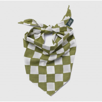 Bandana - Quadrillé vert