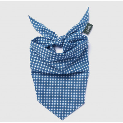 Bandana - Vichy bleu