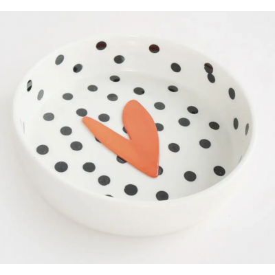 Gamelle coeur en céramique