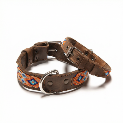 COLLIER SEMI BRODÉ - ACAPULCO