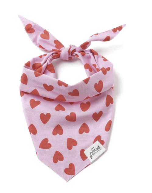 Bandana - Coeur rouge