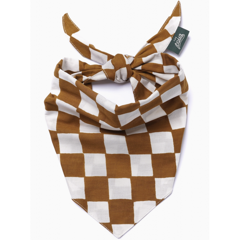 Bandana - Quadrillé caramel - photo 2