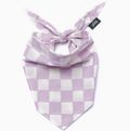 Bandana - Quadrillé lilas