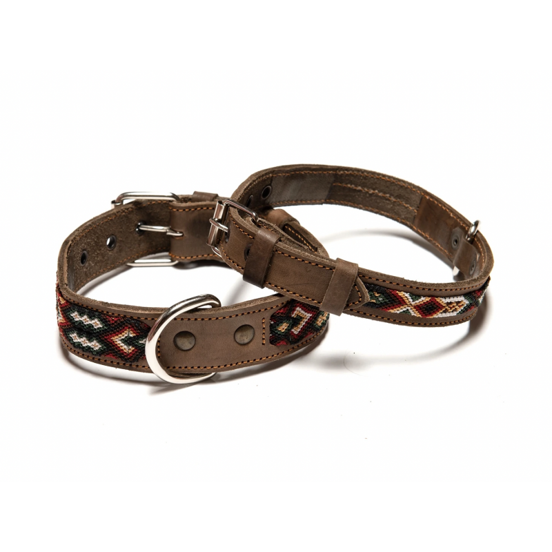 Collier Semi Brodé - Navidad