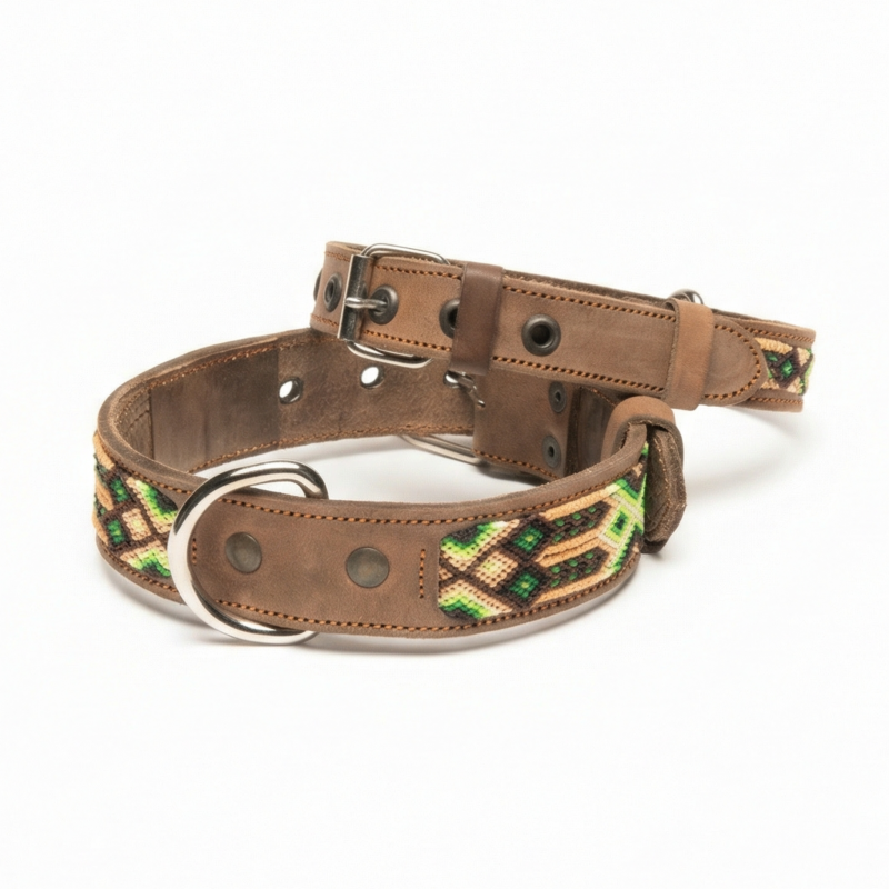 Collier Semi Brodé - Palenque