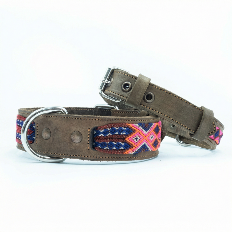 Collier Semi Brodé - Rio Lagartos