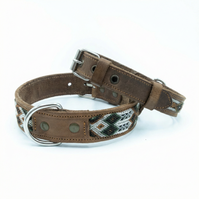 Collier Semi Brodé - Tulum