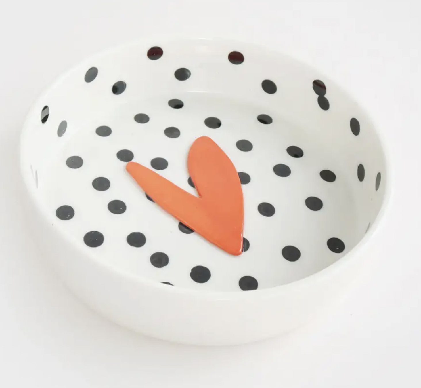 Gamelle coeur en céramique